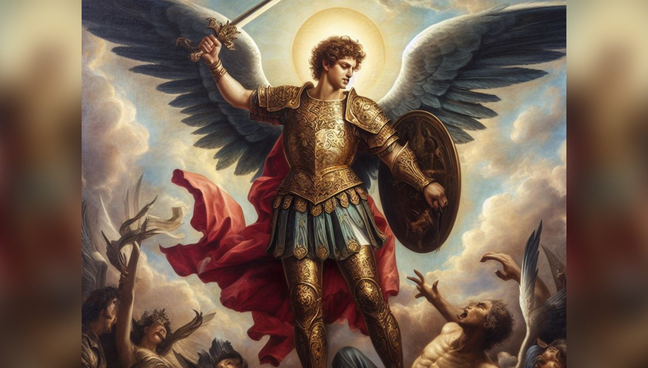 San Miguel Arc ngel El Poderoso Protector Celestial Museo Espacio