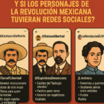 📱 ¿Y si los personajes de la Revolución Mexicana tuvieran redes sociales?