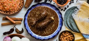 mole poblano historia