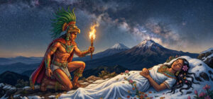 Popocatépetl e Iztaccíhuatl: La Leyenda de los Volcanes Enamorados